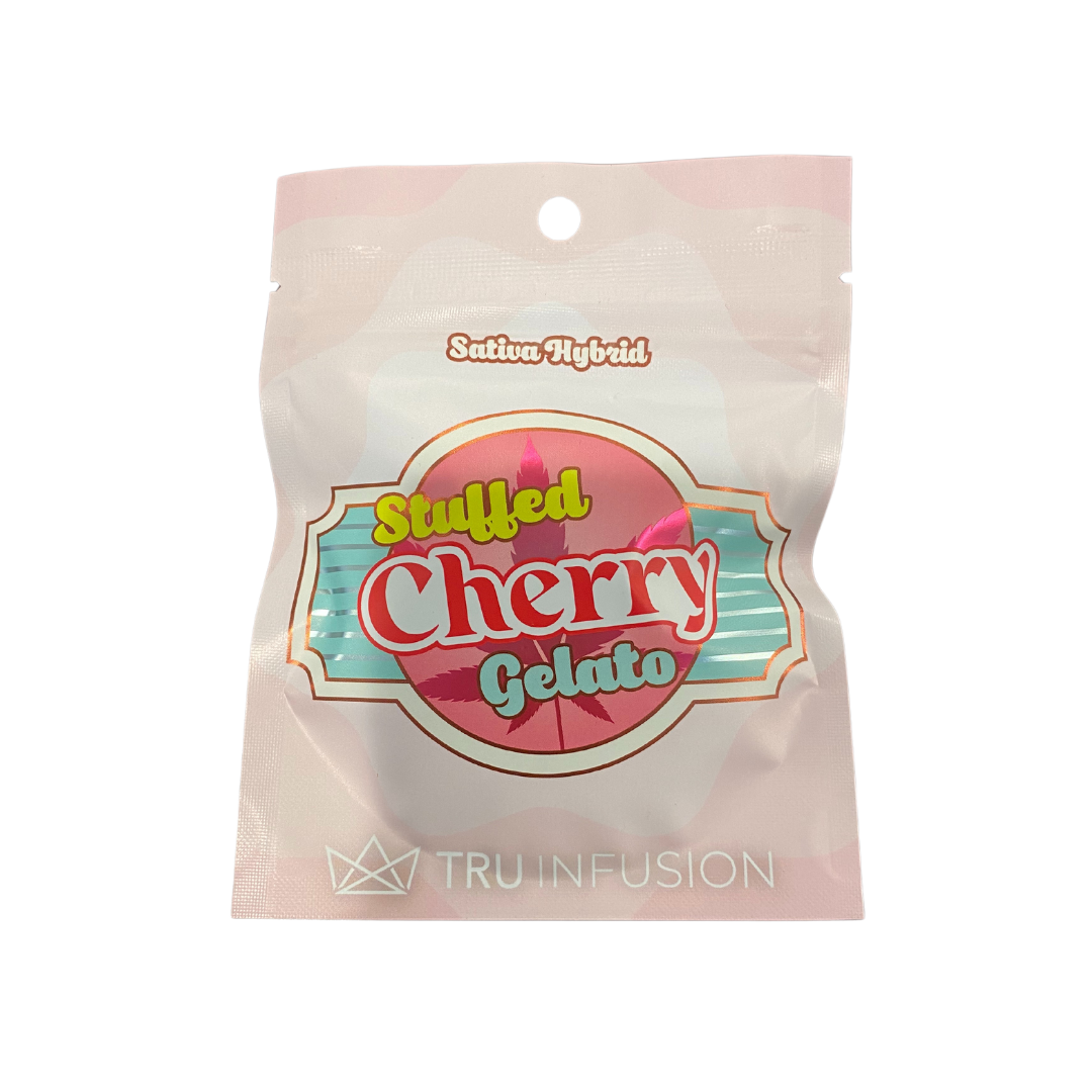 Photograph of product: Stuffed Cherry Gelato Mylar (H) | 3.5g