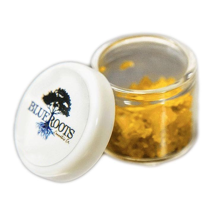 Photograph of product: Blue Roots Kush Mints LR Terp Batter Oui'd 1g