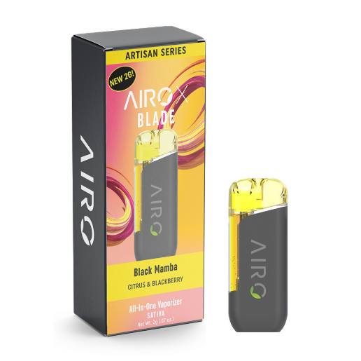 Photograph of product: Disposable Cartridge - Airo Blade - Black Mamba (S) - 2g