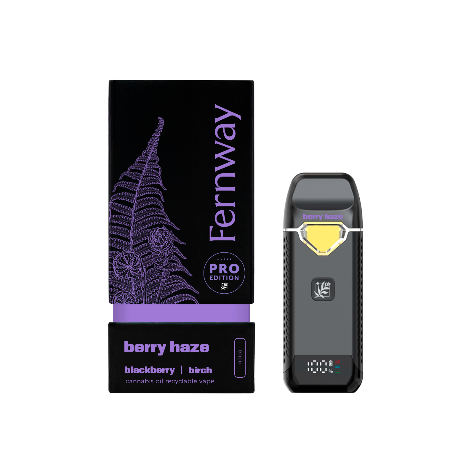 Photograph of product: Disposable Pen | Fernway [All in One Traveler Pro] Berry Haze