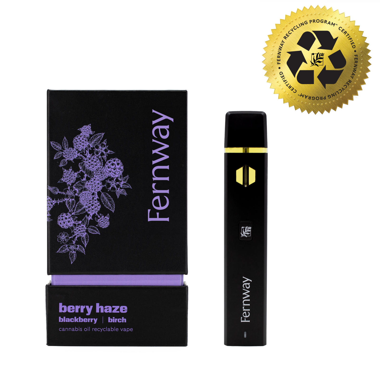Photograph of product: Fernway Berry Haze 2g Disposable