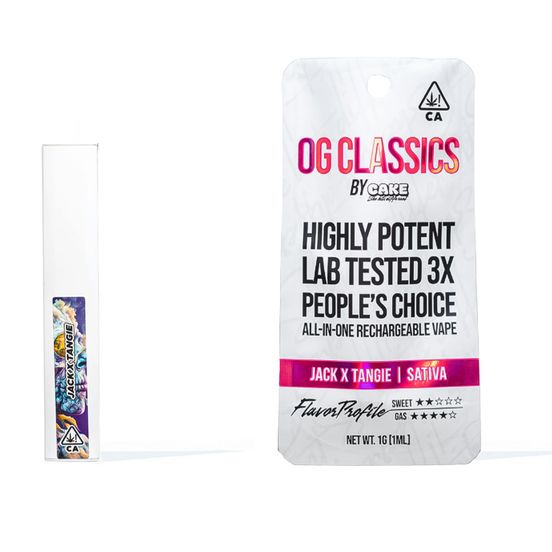 Photograph of product: Cake OG Classic - Jack x Tangie 1g - 