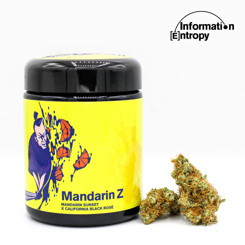 Photograph of product: Information Entropy Mandarin Z Jars - 14g