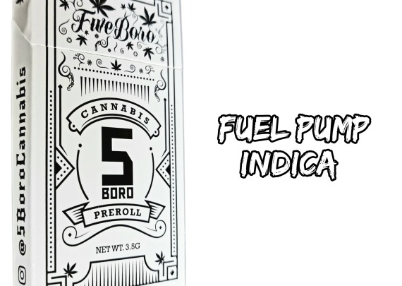 Photograph of product: 5Boro | Fuel Pump | 0.7g Pre Rolls | 5pk