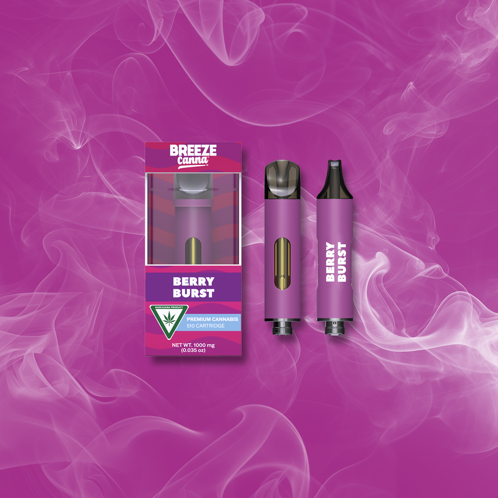 Photograph of Product: Berry Burst - Classic 1g 510 Vape Device