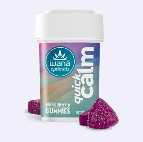 Photograph of product: Quick Calm Bliss Berry (CBD:CBG:TH-oui) Gummies