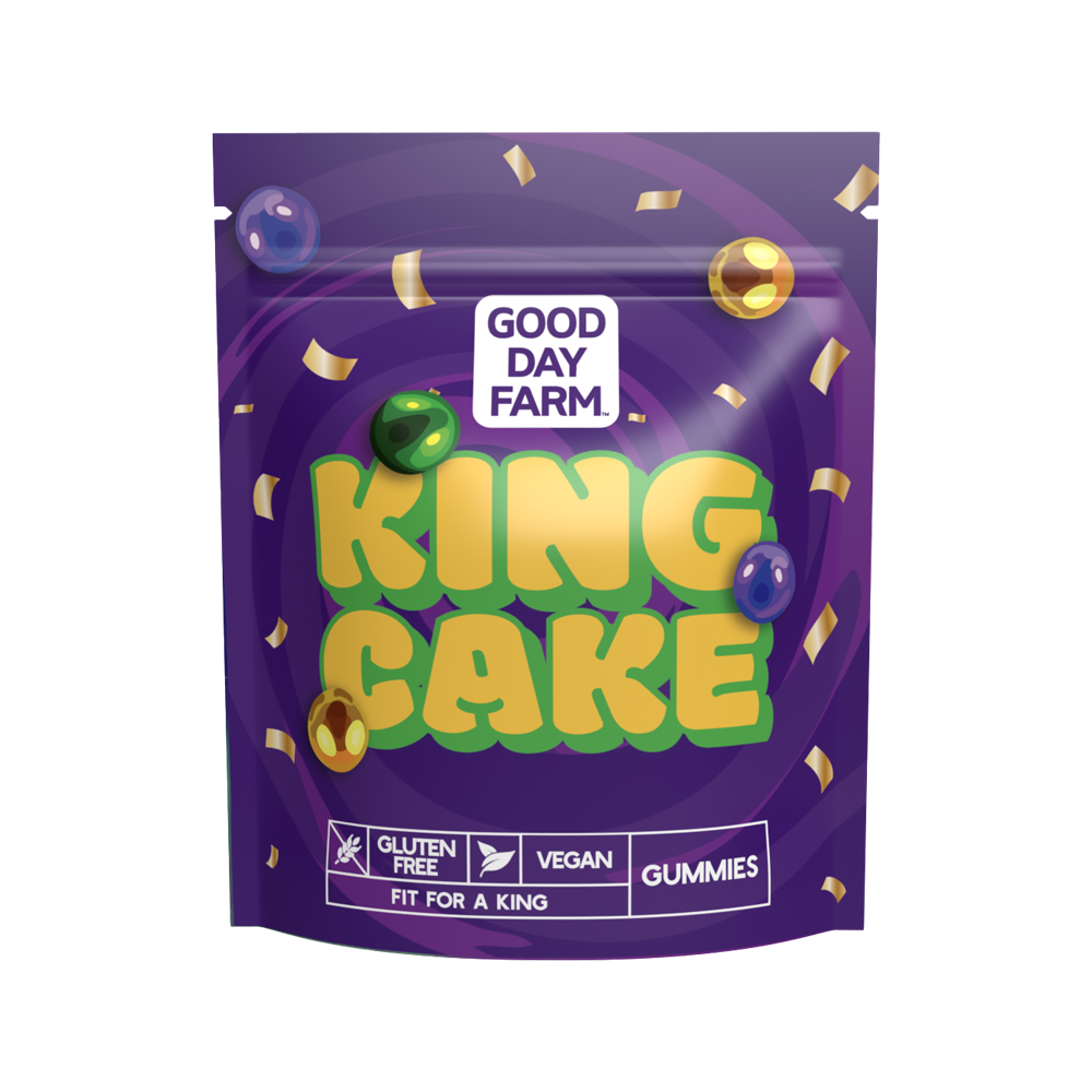 Photograph of product: KING CAKE | 10 X 40MG
