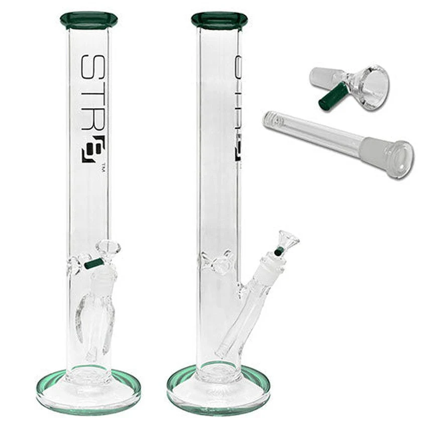 Photograph of product: STR8 - 18" Water Pipe w/ Ice Catcher - Teal