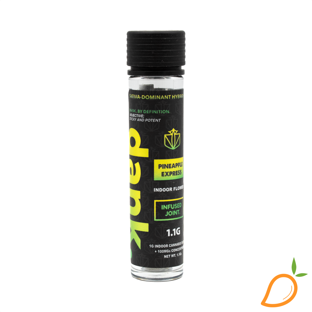 Photograph of product: 1.1g Pineapple Express Infused Preroll Dank