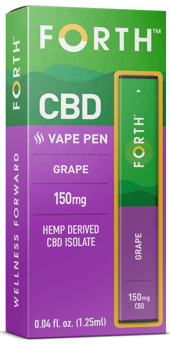 Photograph of product: Grape (150mg) Forth CBD Vape*FLASH SALE