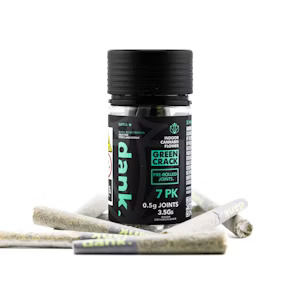 Photograph of product: Green Crack | Prerolls | 7pk | 3.5g (S)