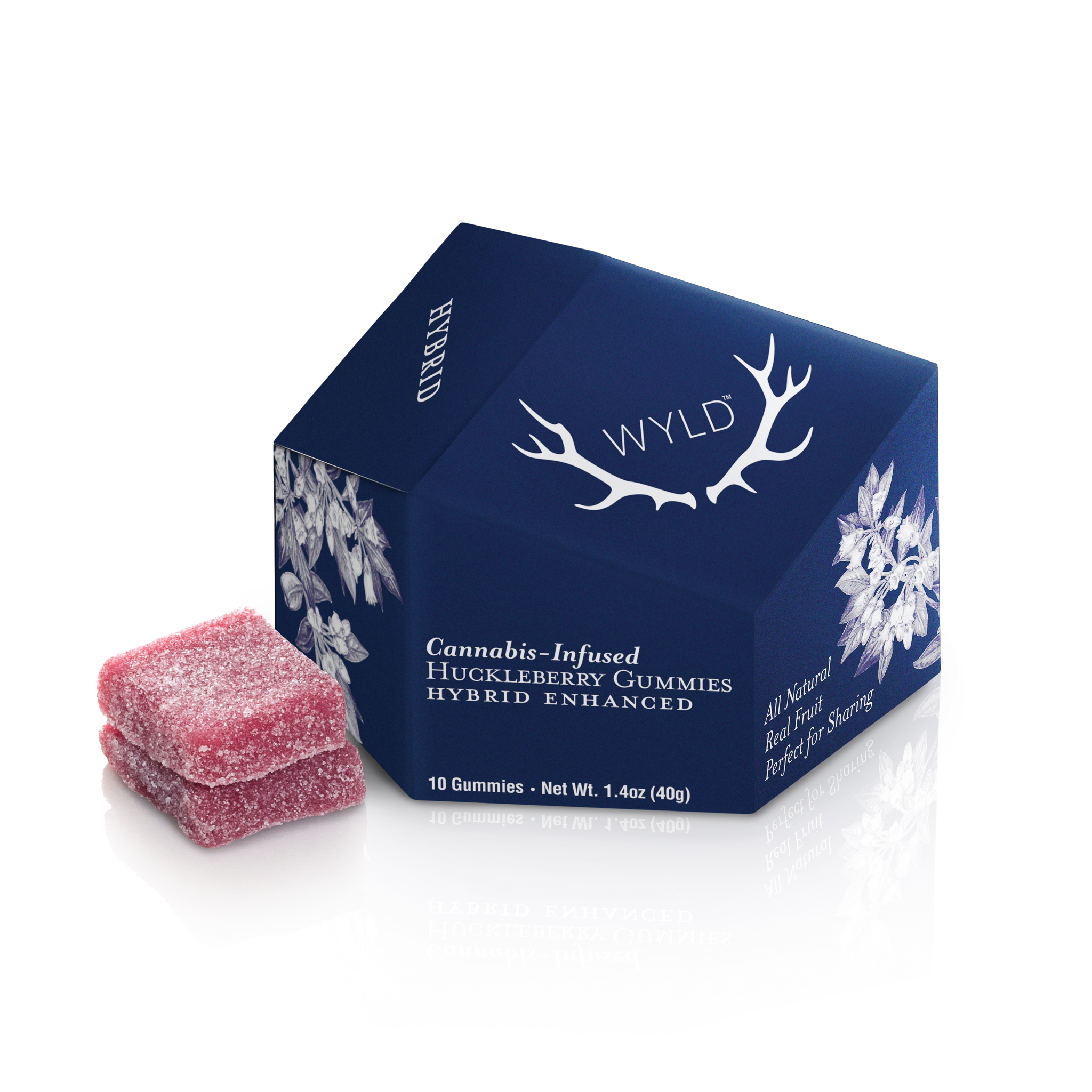 Photograph of product: Huckleberry | 10mg Hybrid Gummies