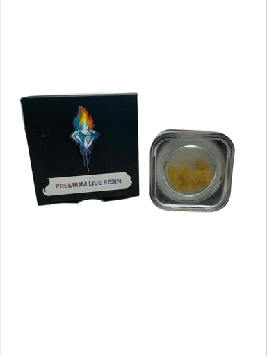 Photograph of Product: FIRE N' ICE | ANIMAL MINTS | INDICA | LIVE RESIN | 1G | REC