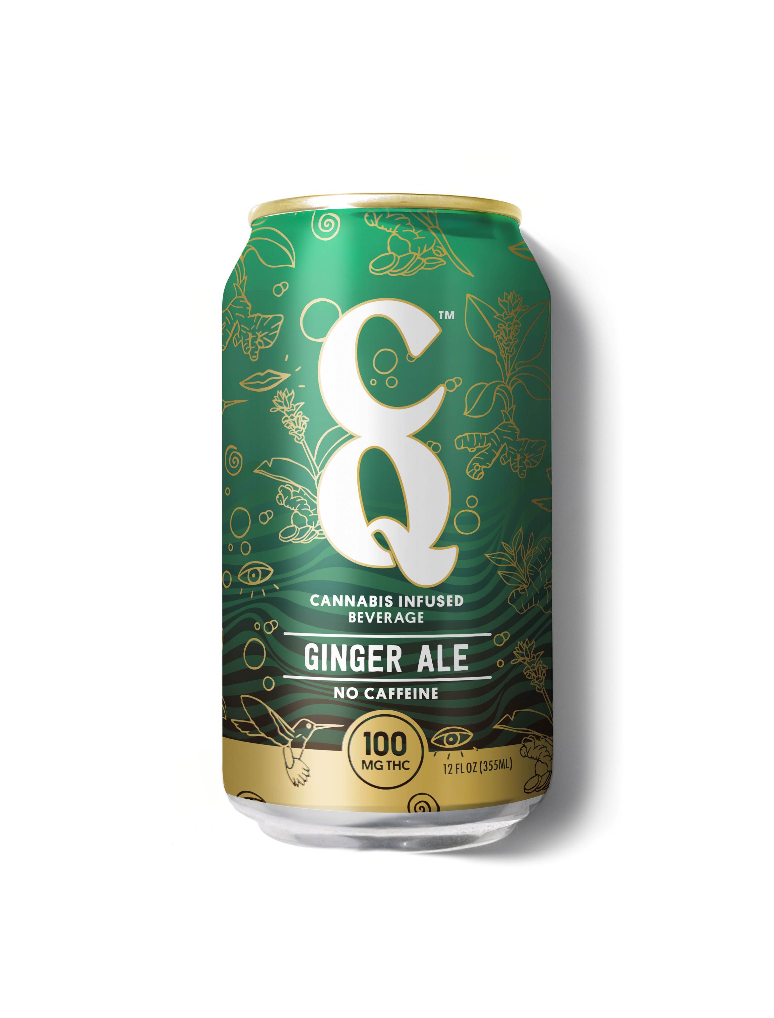 Photograph of product: Ginger Ale 12fl oz| 100mg