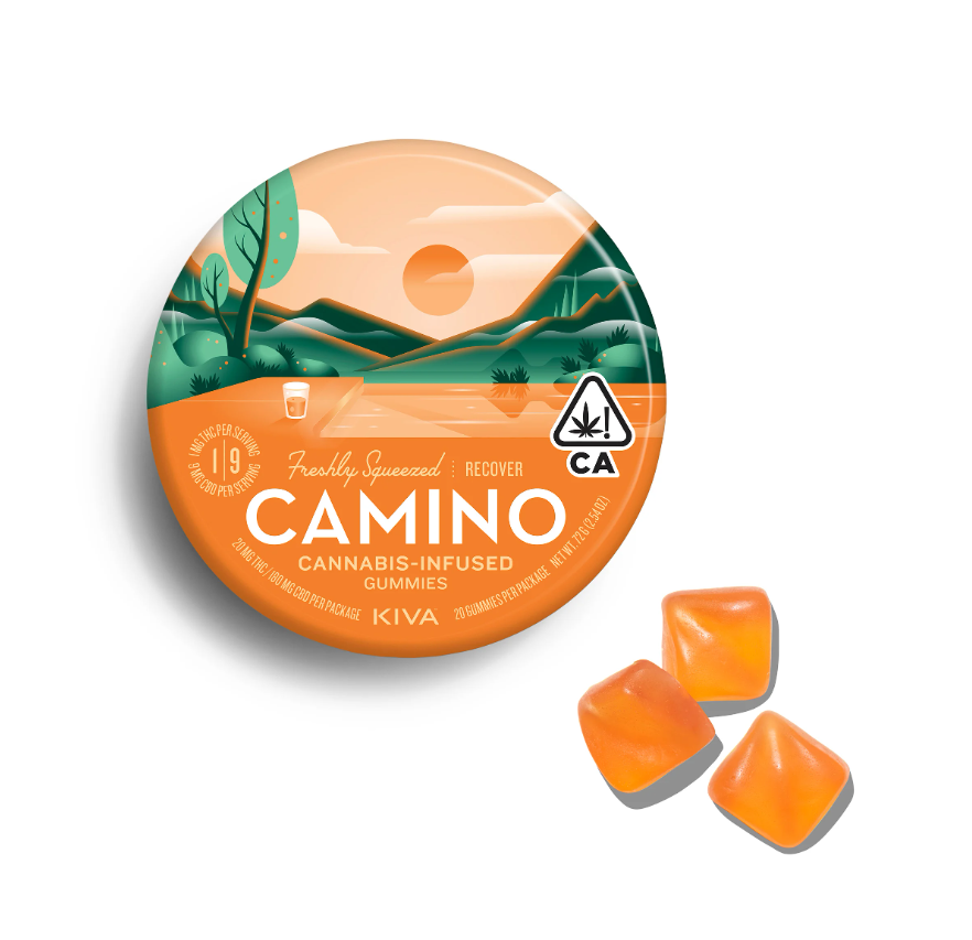 Photograph of Product: Camino - Freshly Squeezed (1:2 CBG) Edible 100mg