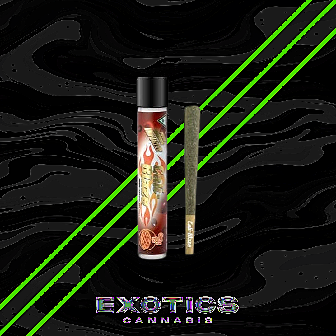 Photograph of product: Cali-Blaze - Cherry Pie Infused Pre-roll (3/$15)