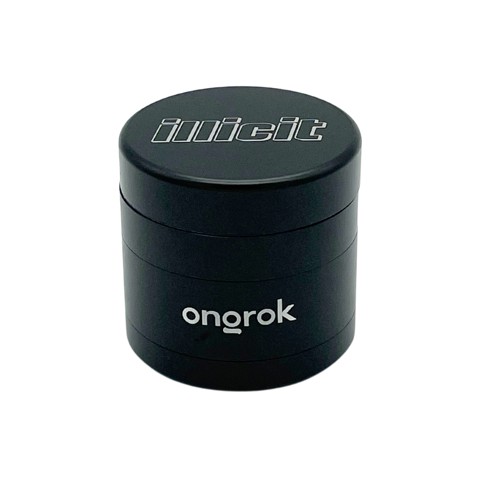 Photograph of product: Illicit 4 Piece EZ Grinder | Black