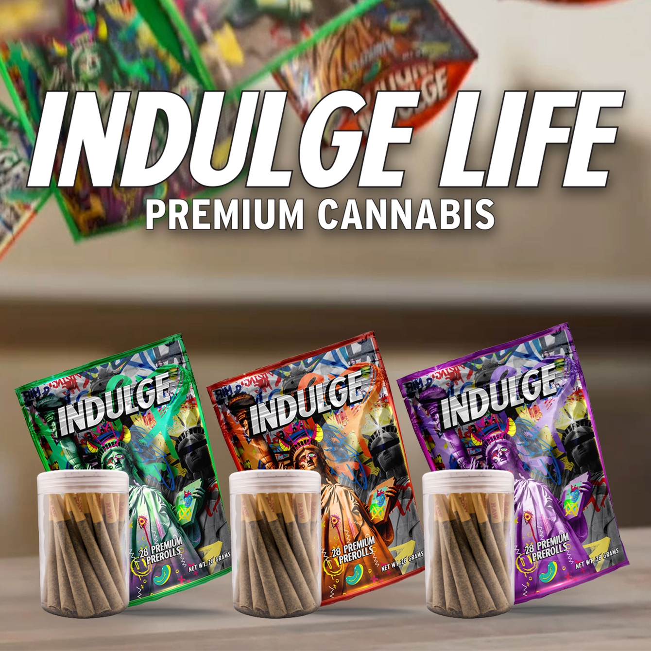 Photograph of product: All Kush | 1G Preroll