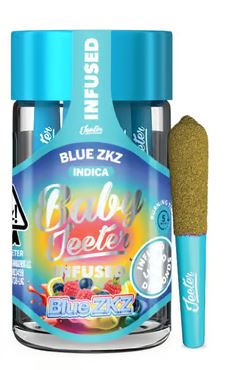 Photograph of product: 5 PACK - Blue ZKZ 0.5g Infused Preroll (2.5g)