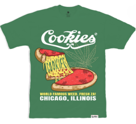 Photograph of product: Deep Dish Tee - Kelly Green
