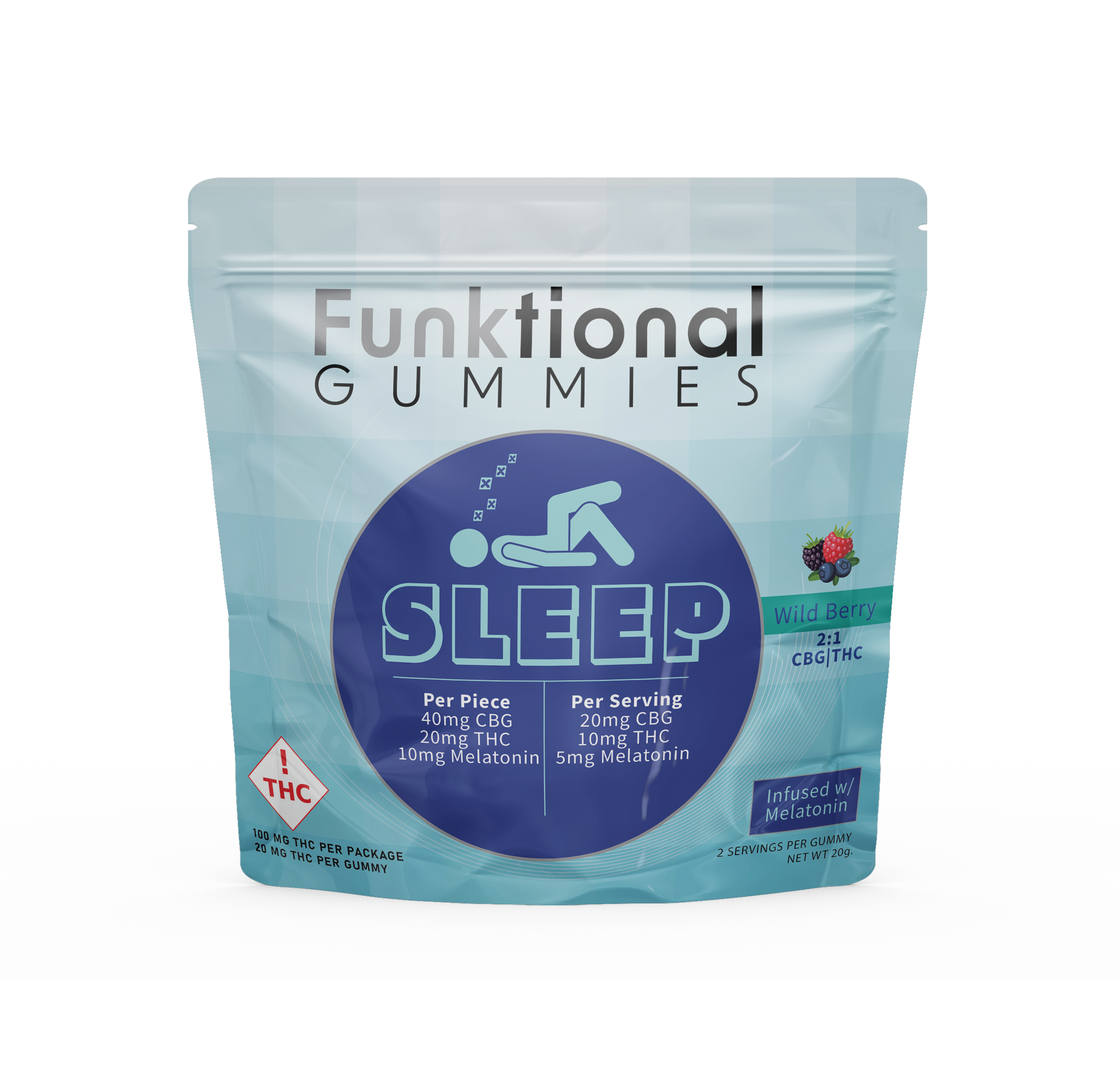 Photograph of product: Funktional Gummies- Sleep 100mg