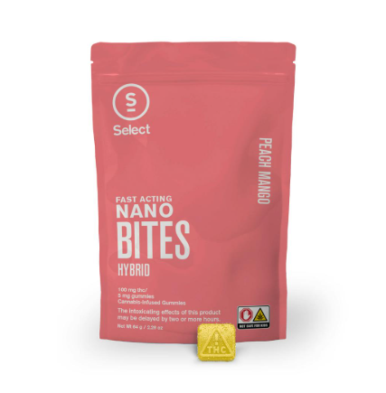 Photograph of product: Peach Mango | Nano Gummies | 100mg