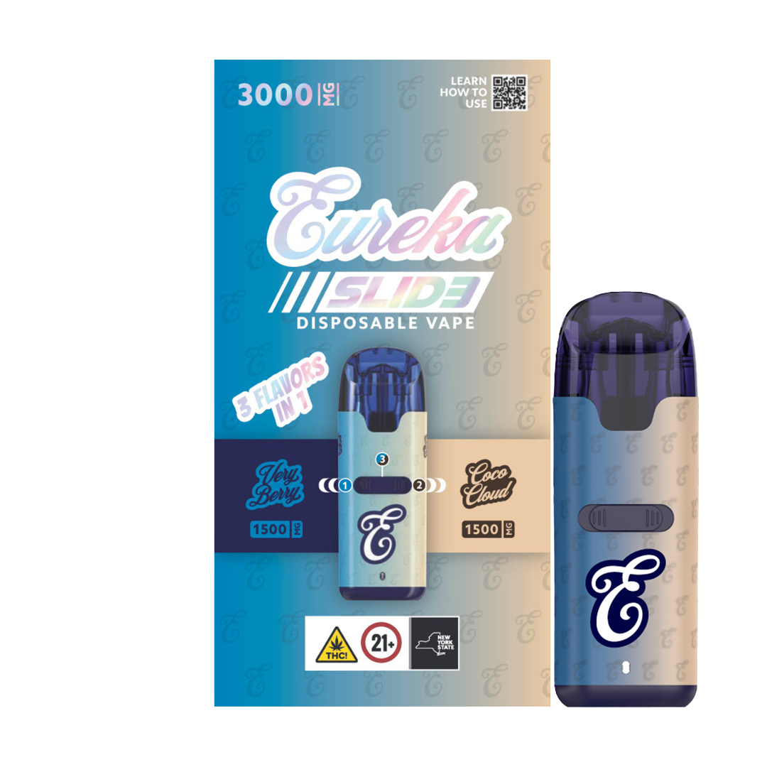 Photograph of product: Eureka | Very Berry x Coco Cloud | Slide 3 in 1