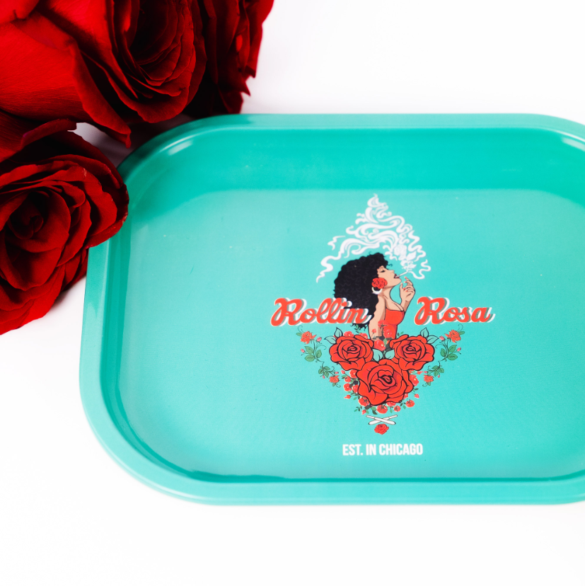 Photograph of product: Rollin Rosa | Rolling Tray