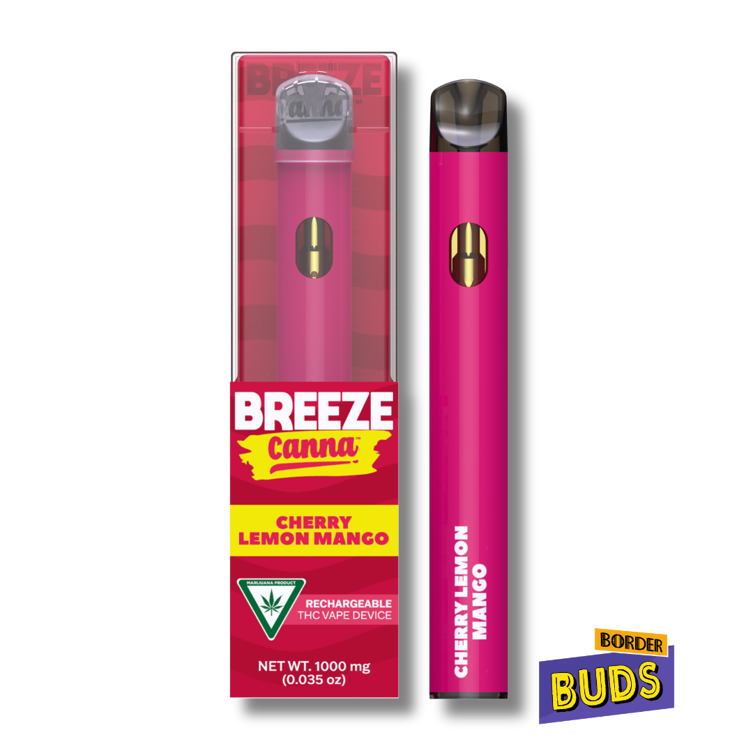 Photograph of product: Cherry Lemon Mango | Breeze Canna | 1g | Disposable