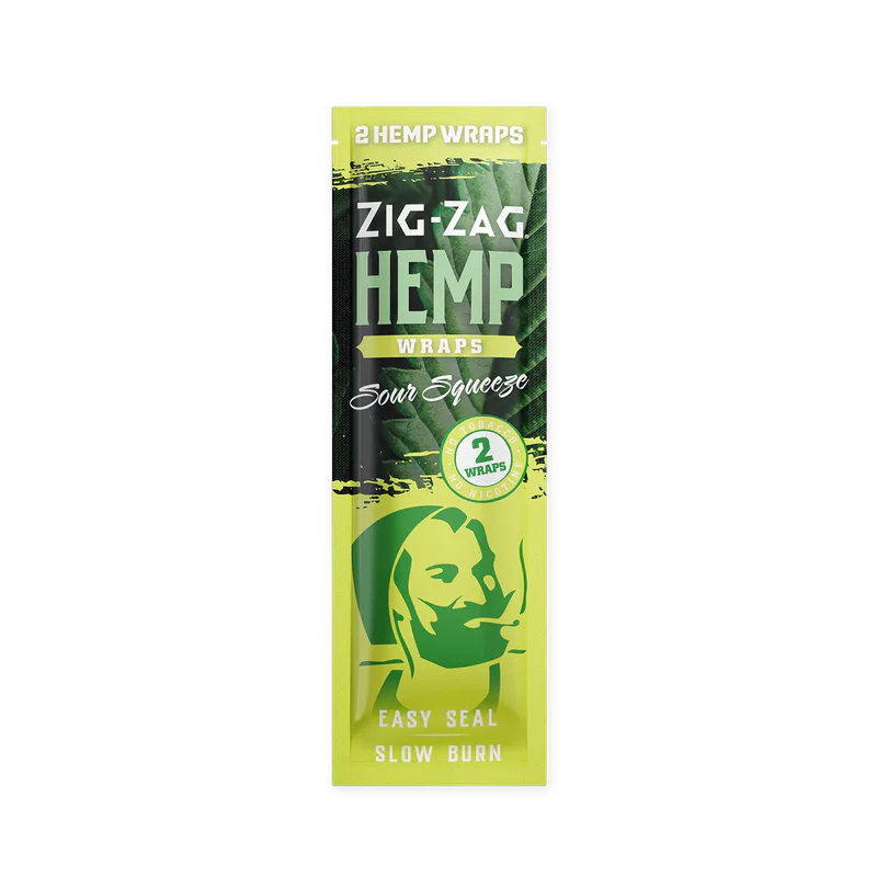 Photograph of product: ZIG ZAG HEMP CONES 2PK - SOUR SQUEEZE