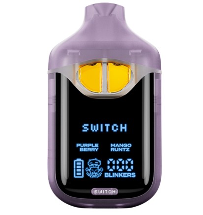 Photograph of product: BOUTIQ SWITCH PURPLE BERRY X MANGO RUNTZ ALL IN ONE Oui'd 1G