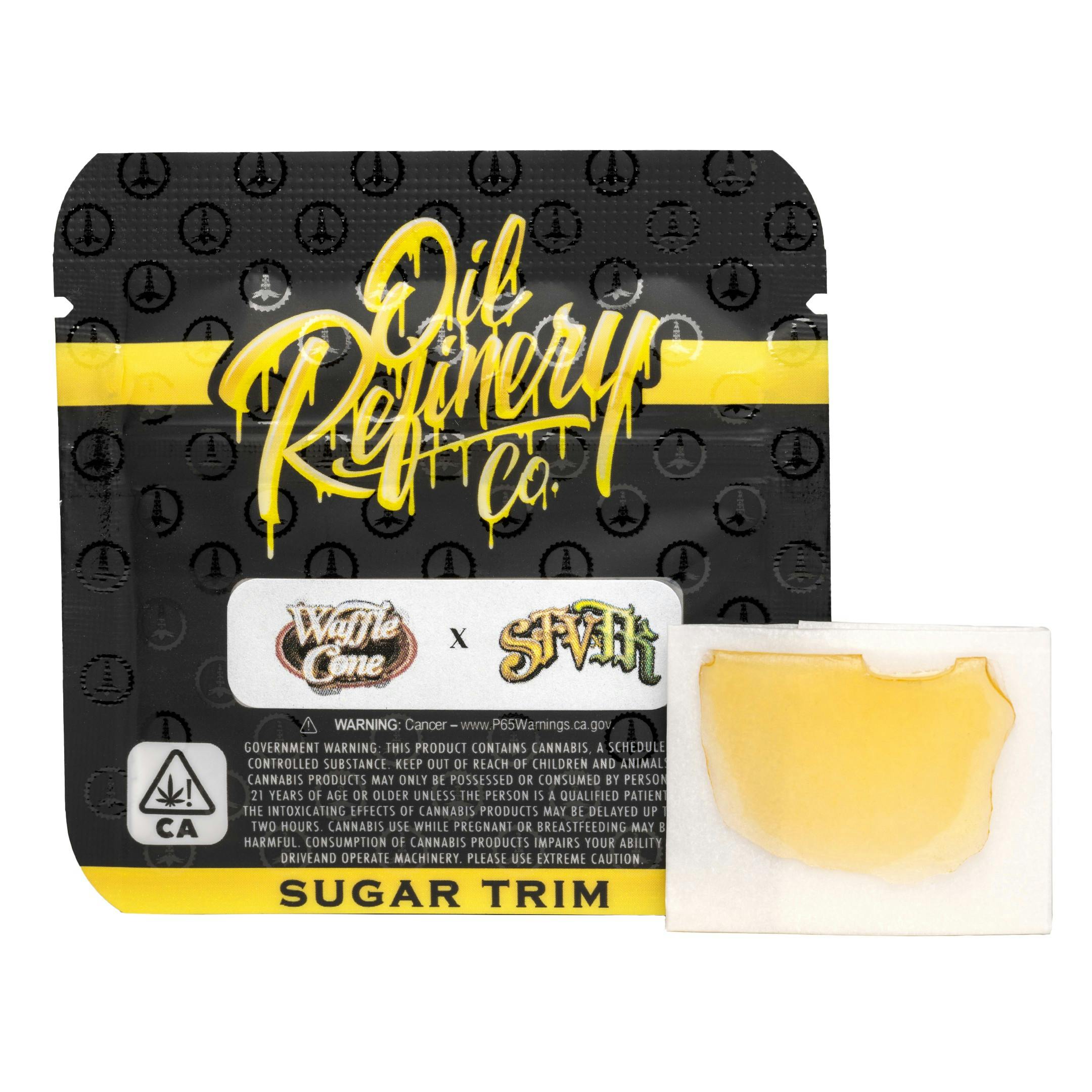 Photograph of product: Oil Refinery Co. | Waffle Cone x SFVTK - .5g Sugar Trim