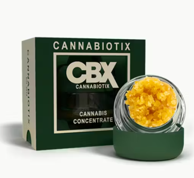 Photograph of product: CBX - Concentrate - Zatomic - Live Resin - Terp Sugar - 1G