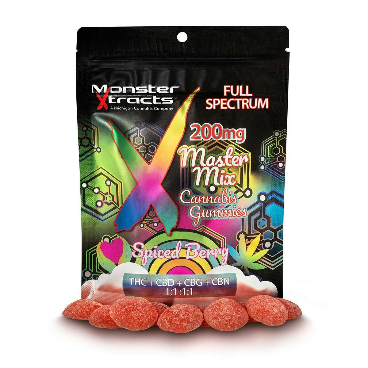 Photograph of product: Berry Blast Full Spectrum 200mg