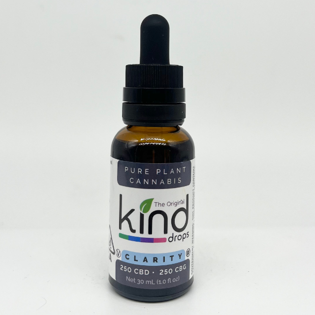 Photograph of product: CLARITY 1:1 DROPS  [CBD:CBG] 30ML