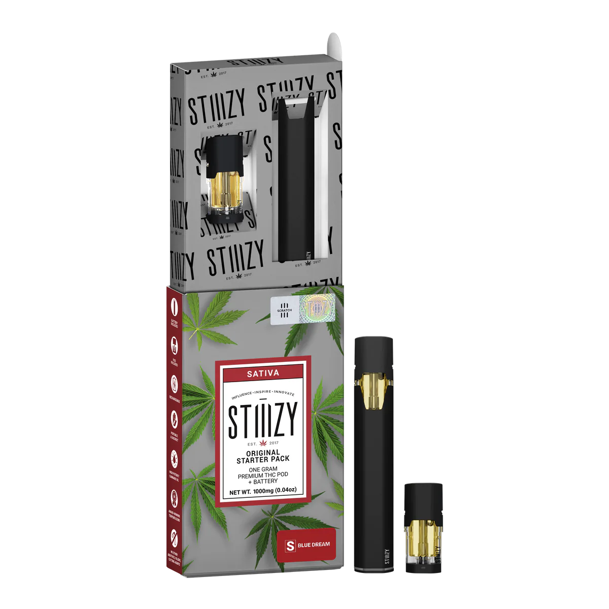Photograph of product: Blue Dream Starter Pack 1g Battery Included