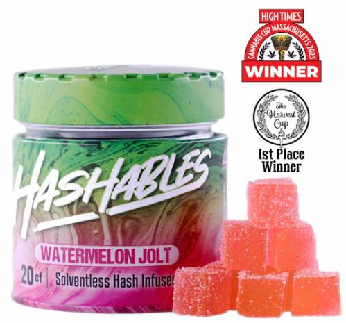 Photograph of product: Watermelon Jolt I 100mg Gummies (20pk)
