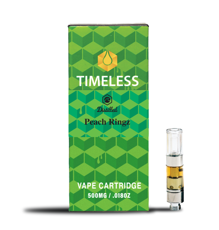 Photograph of product: 0.5g Vape | Peach Ringz