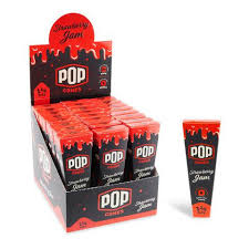 Photograph of product: POP Cones Unbleached Cones With Terpenes 1 1/4" 6pk (Strawberry Jam)