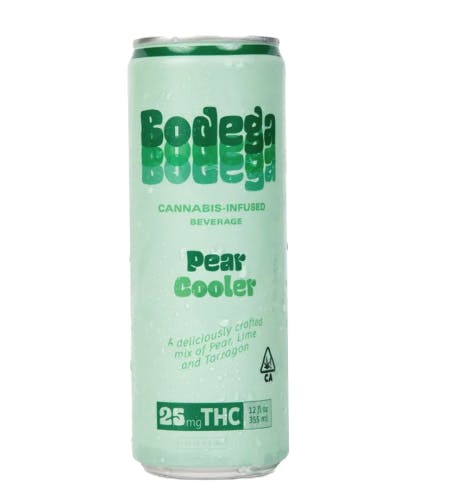 Photograph of product: Bodega- Oui'd Infused Beverage | Pear Cooler 25mg TH-oui