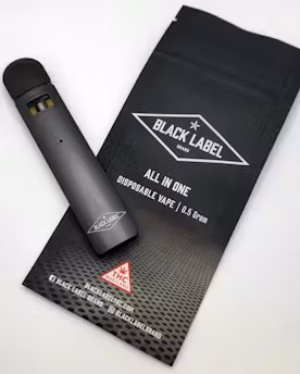 Photograph of product: Blue Raspberry Haze Disposable Vape Pen 0.5g