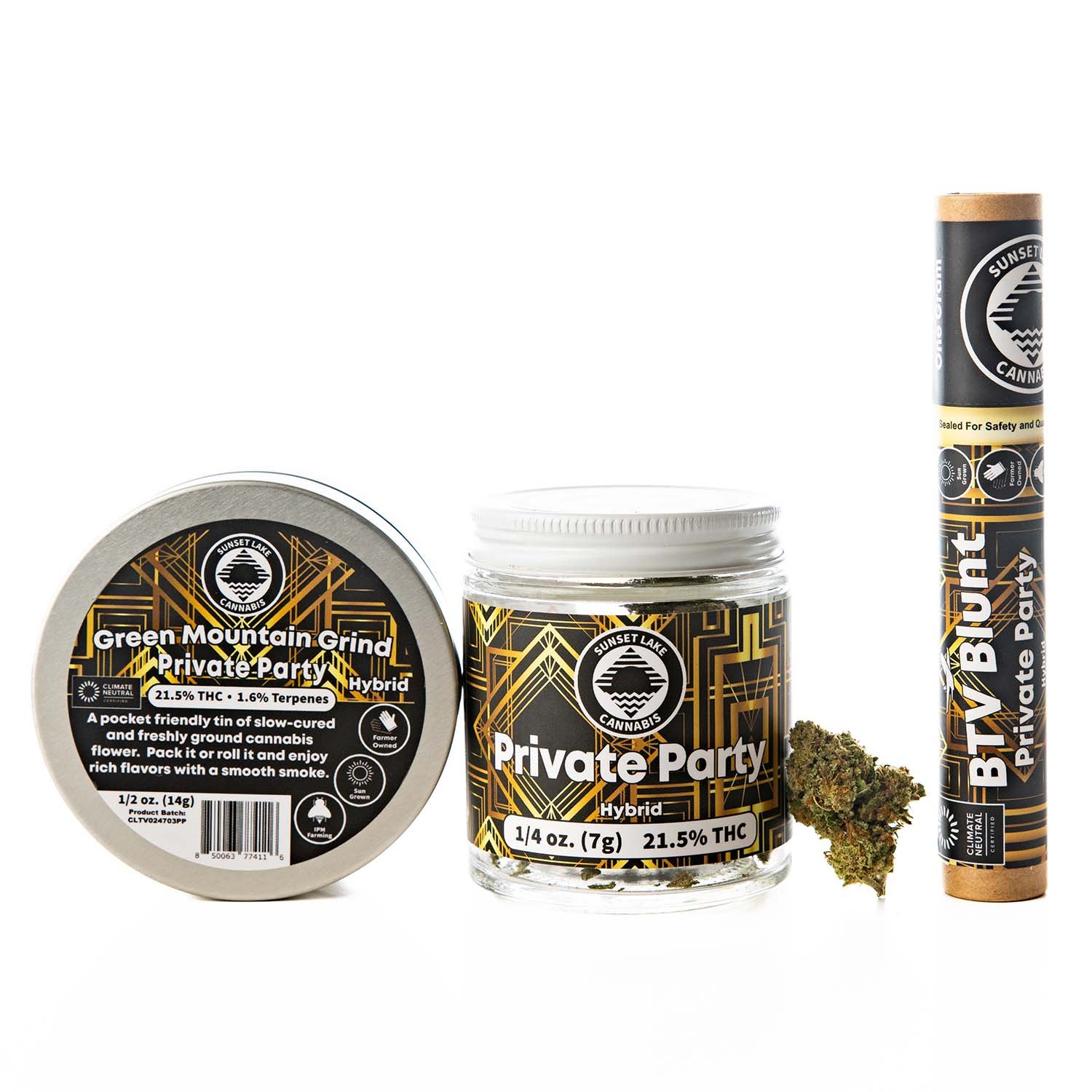 Photograph of product: Private Party | 14g Pre-Ground