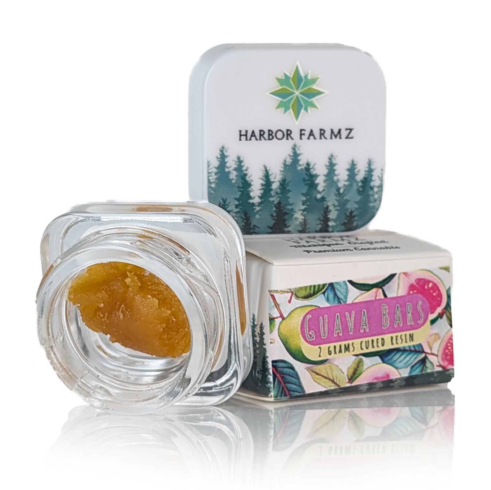 Photograph of product: GUAVA BARS - CURED RESIN