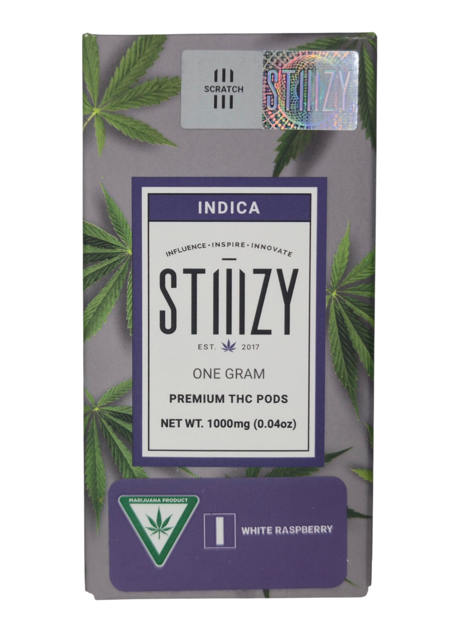 Photograph of product: White Raspberry | 1g Pod