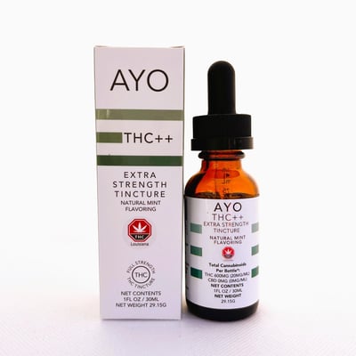 Photograph of product: TH-oui ++ MINT | TINCTURE | 600MG