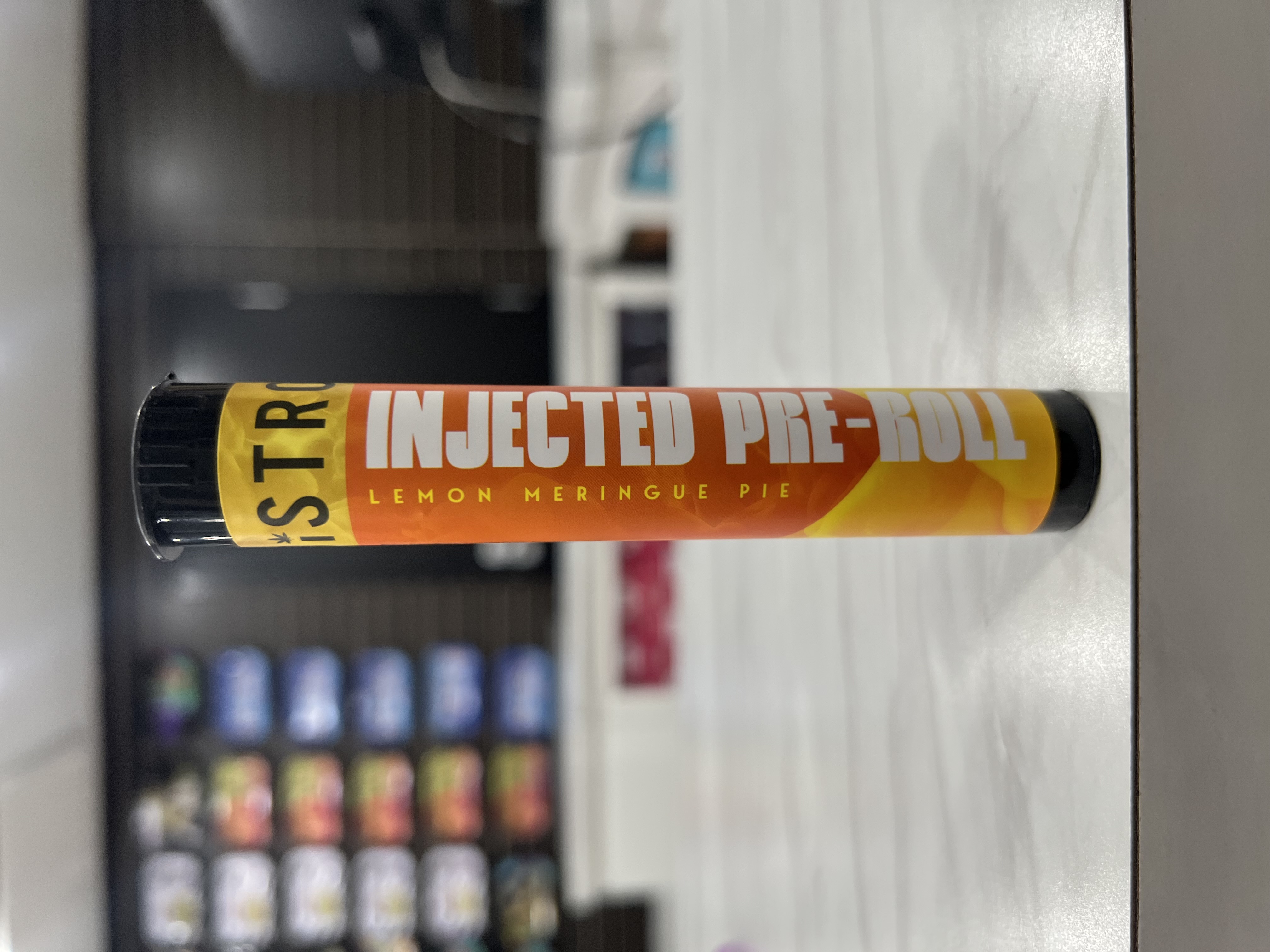 Photograph of product: Distro 10 - Lemon Meringue Pie - Injected Pre-Roll