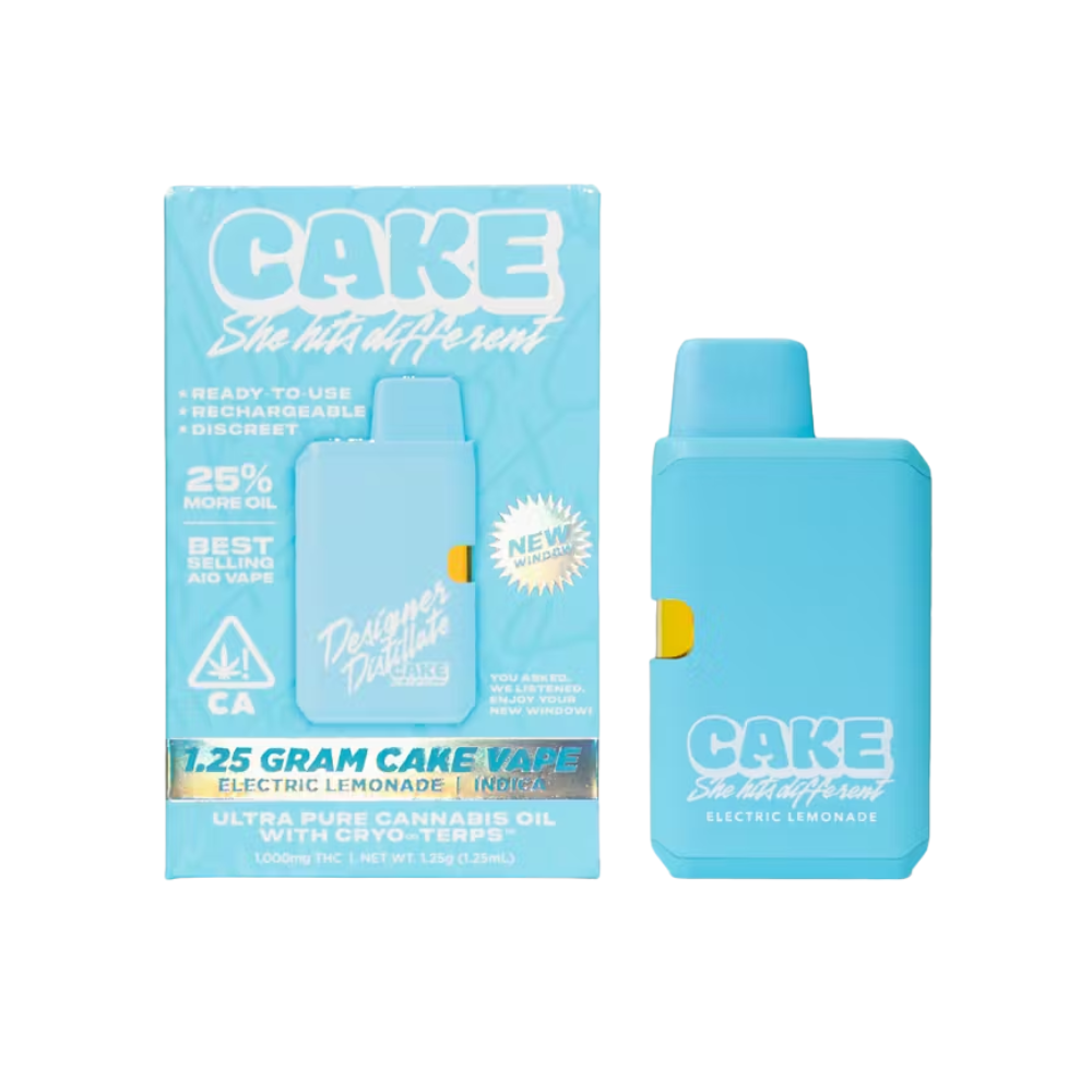 Photograph of Product: ELECTRIC LEMONADE DISPOSABLE 1.25G - CAKE