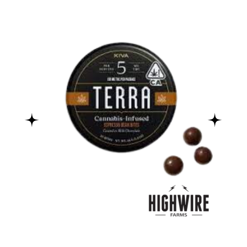 Photograph of product: Terra Bites Espresso 100mg