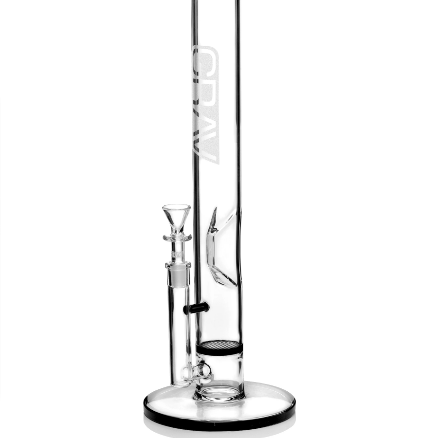 Photograph of product: GRAV Large Straight Base Water Pipe With Disc $190