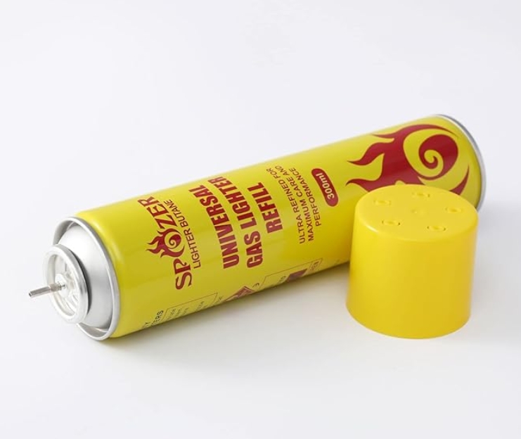 Photograph of product: Spozer - Universal Gas Lighter Refill (Butane) - 300ml